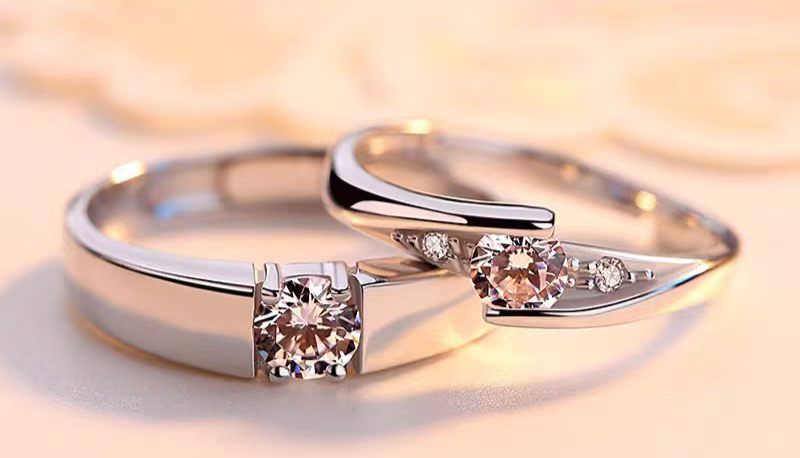 MifA AI custom jewelry - couple wedding bands designed with AI
